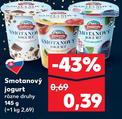 Rajo Mňam Smotanový jogurt nugát
