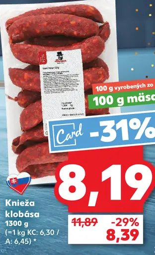 Knieža klobása
