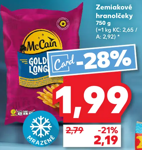 Zemiakové hranolčeky