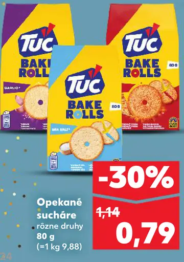 Tuc Bake Rolls