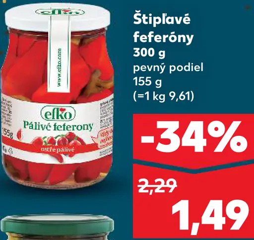 Eko Pálivé feferony