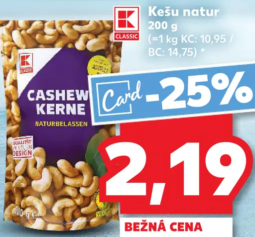 K-Classic Kešu natur