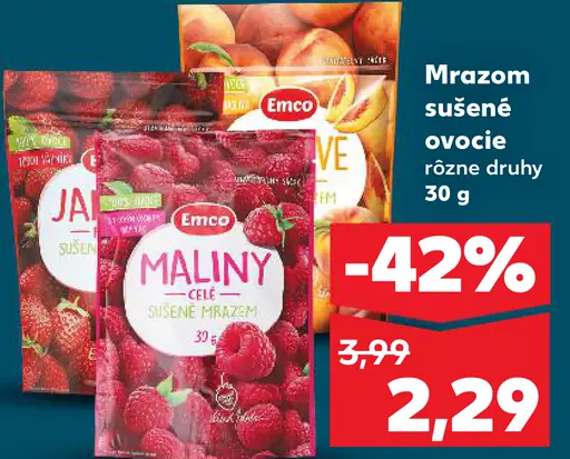 Emco Mrazené ovocie