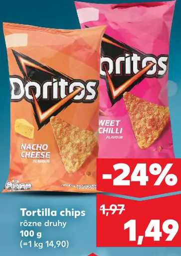 Orechy Tortilla chips