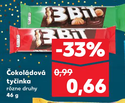3Bit čokoládová tyčinka