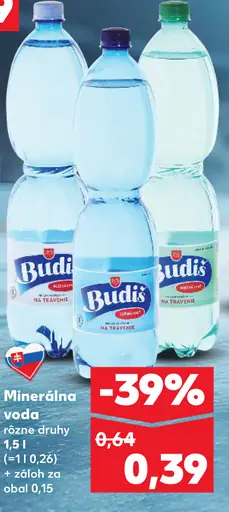 Budiš minerálna voda