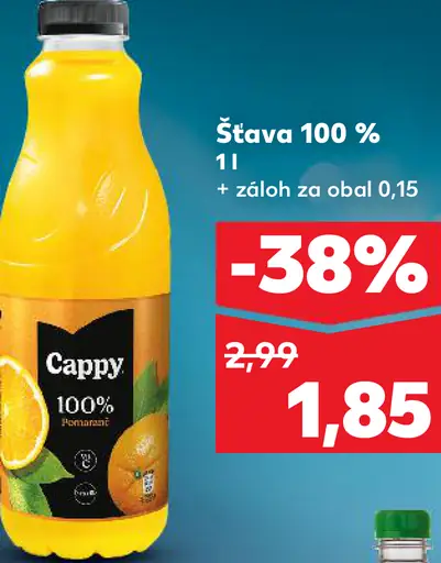 Cappy Šťava 100 %