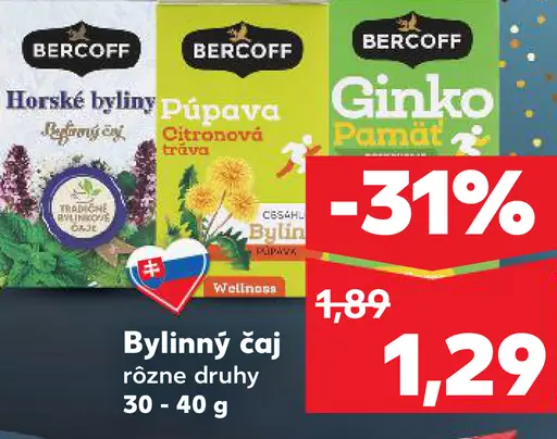 Bercoff Bylinný čaj
