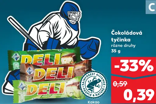 Deli Čokoládová tyčinka