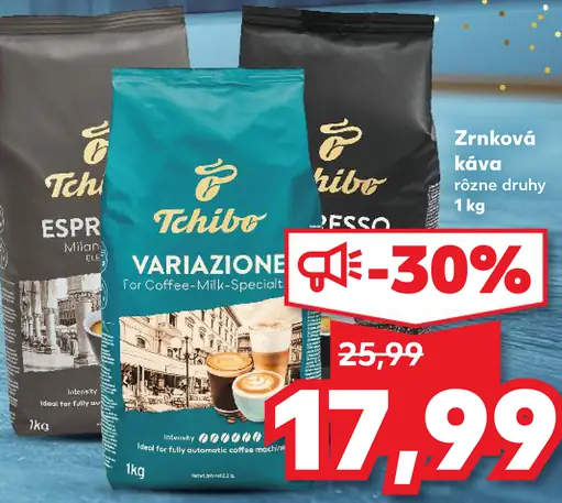 Tchibo Zrnková Káva