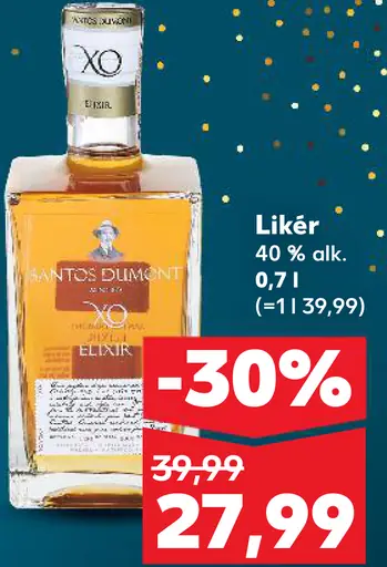 Santos Dumont Likér 40 %