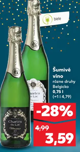Charles de Fère Šumivé víno