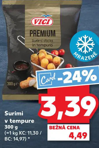 Vici Premium Surimi v tempure
