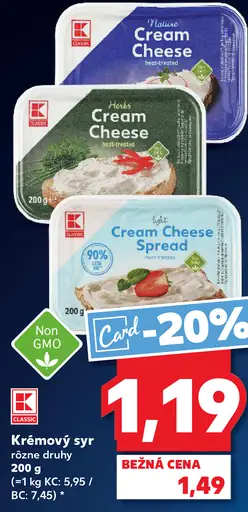 K-Classic Krémový syr