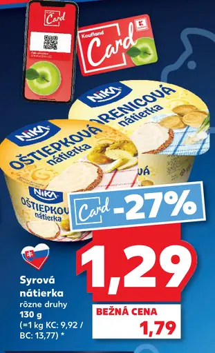 Nika Syróvá nátierka