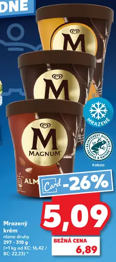Magnum Mrazený smotanový krém
