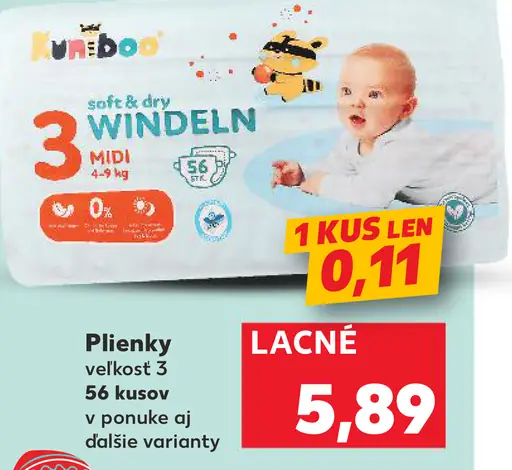 Jumbo Plienky veľkosť 3