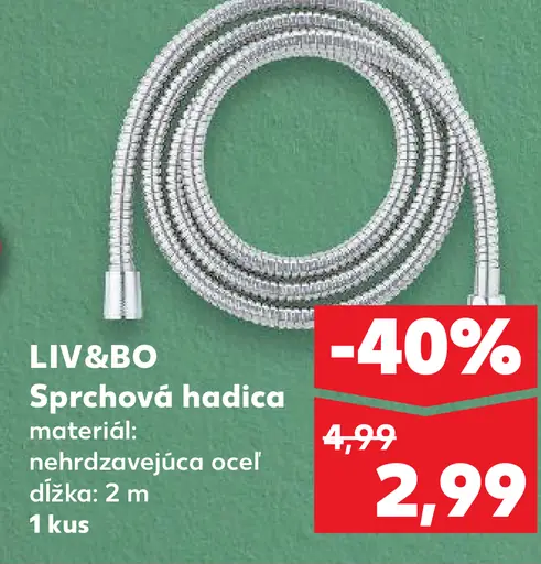 LIV&BO Sprchová hadica