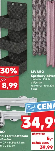 LIV&BO Sprchový záves