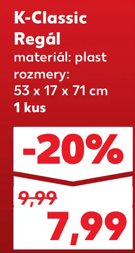 K-Classic Regál