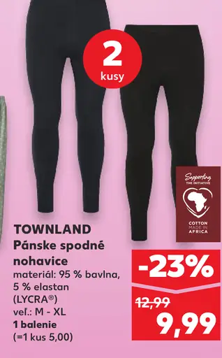 Townland Pánske spodné nohavice