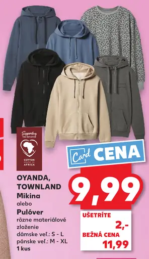 Oyanda, Townland Mikina alebo Pulóver