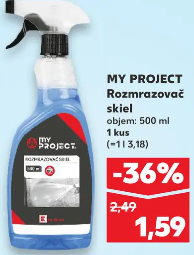 My Project Rozmrazovač skiel