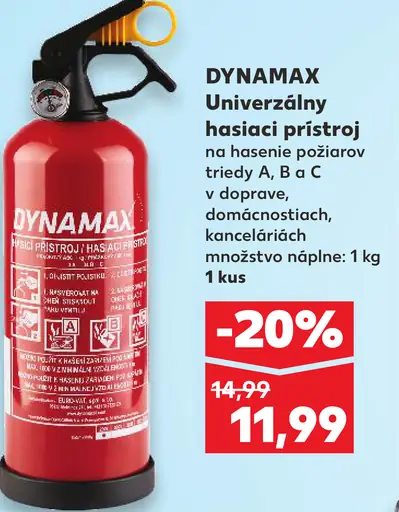 Dynamax Univerzálny hasiac prístroj