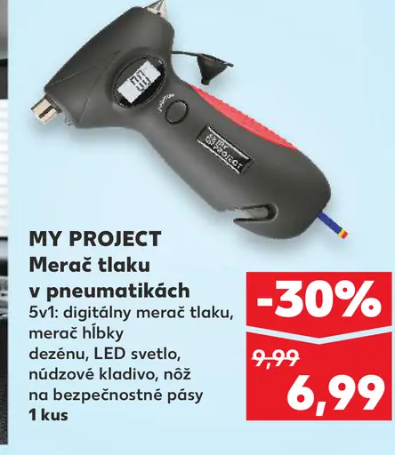 My Project Merač tlaku v pneumatikách