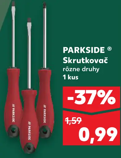 Parkside Skrutkovač