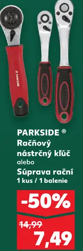 Parkside Račňový nástrčný kľúč
