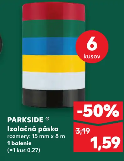 Parkside Izolačná páska