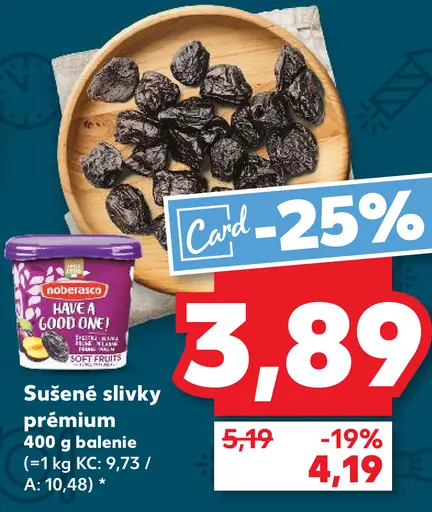 Sušené slivky prémiové