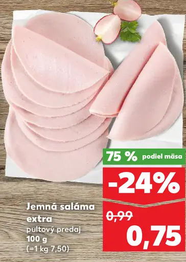 Jemná saláma extra