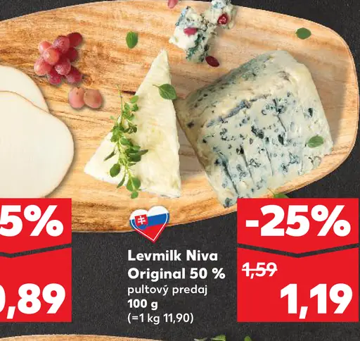 Levmilk Niva Original 50%