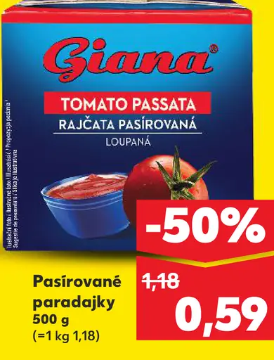 Giana Pasírované paradajky