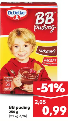 Dr. Oetker BB puding kakaový