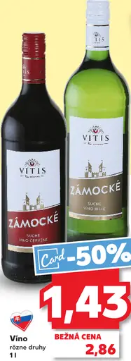 Vitis Galéria víno rôzne druhy