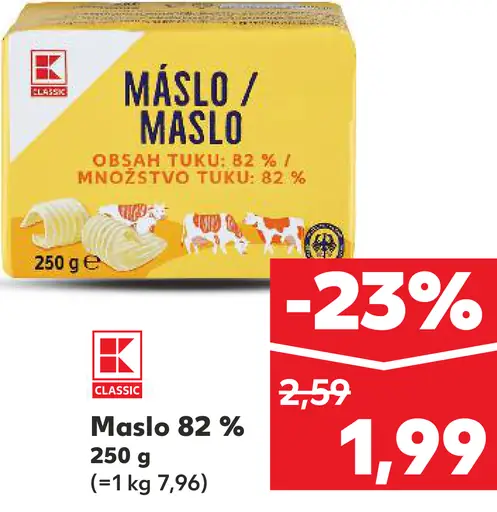 K-Classic Maslo 82 %
