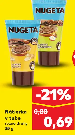 Nugeta Nátierka v tube