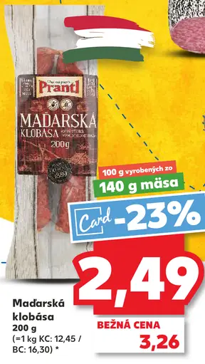 Prantl Maďarská klobása