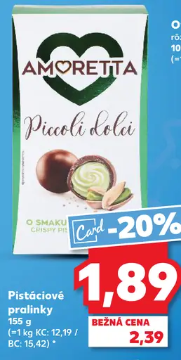 Pralinky Piccoli dolci Amoretta