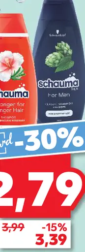 Schauma šampón na vlasy rôzne druhy