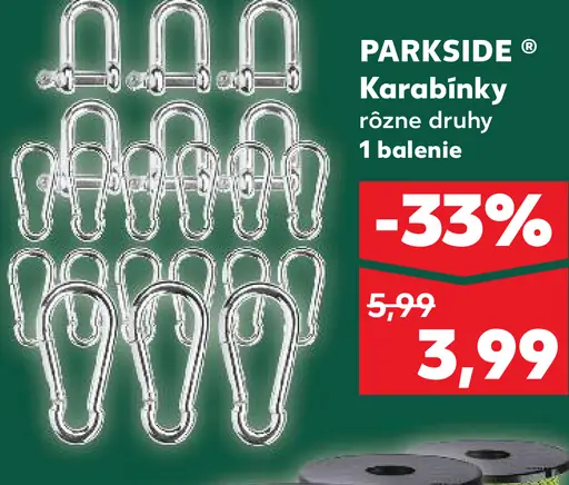 Parkside karabínky