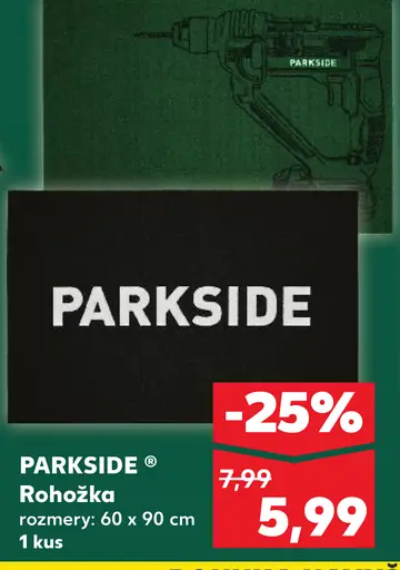 Parkside rohožka