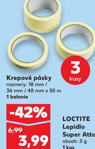 Krepové pásky