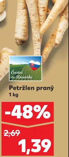Petržlen praný