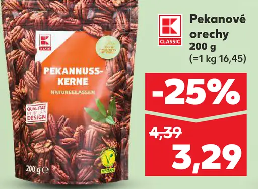K-Classic Pekanové orechy