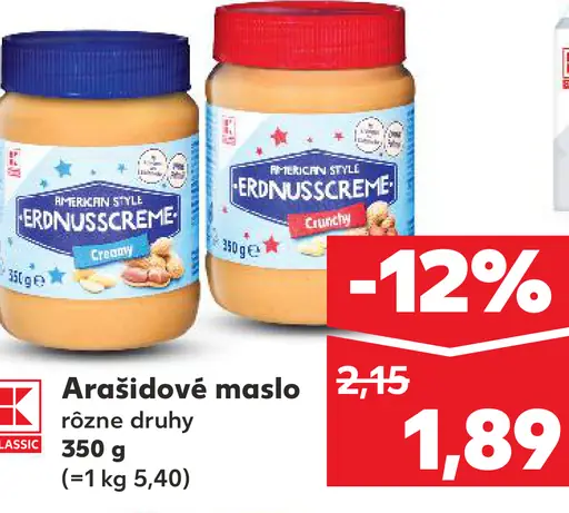 K-Classic Arašidové maslo