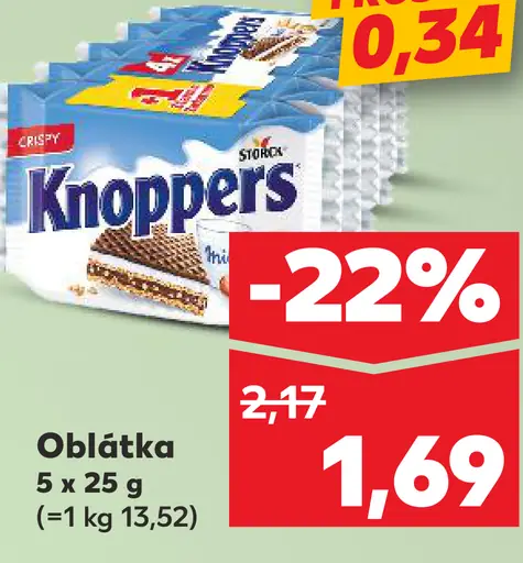 Storck Knoppers oblátka